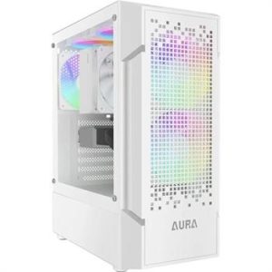 Gamdias AURA GC7 WH COMPACT MESH RGB MID-TOWER Case