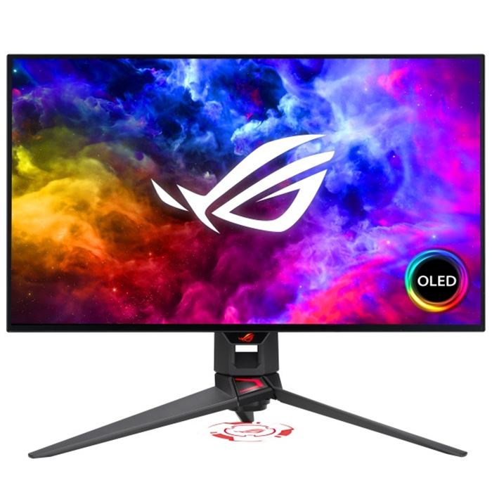ASUS ROG Swift PG27AQDM 27 Inch QHD OLED 0.03ms 240Hz Gaming Monitor