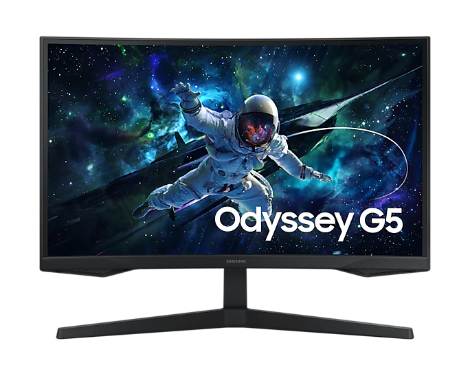 Samsung Odyssey G5 LS27CG552 27 Inch QHD 1ms 165Hz VA Curved Gaming Monitor