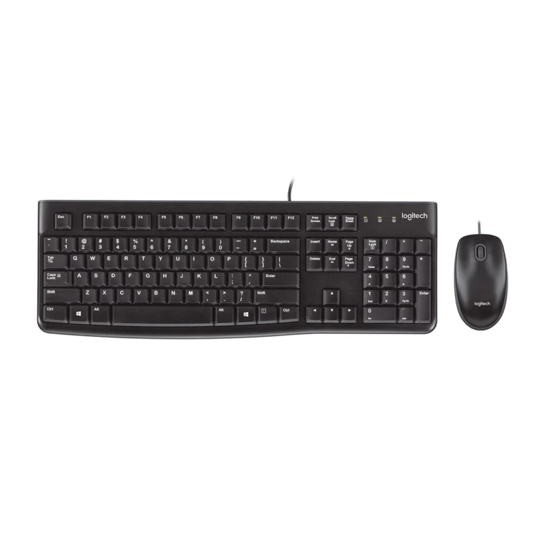 Logitech MK120 Wired Desktop Mouse And Keyboard