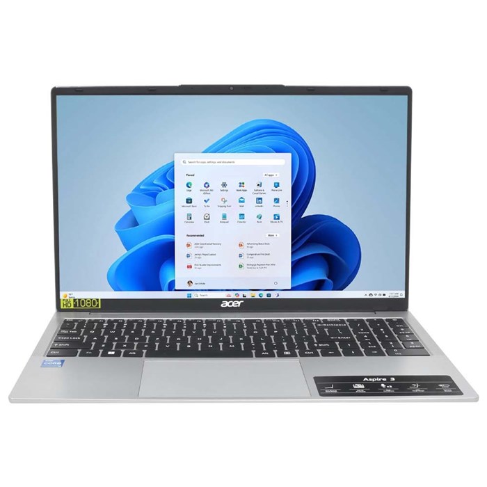 Acer Aspire 3 A325-53 Core i3 1305U 16GB 512GB SSD Intel Graphics 15.6 inch FHD Laptop