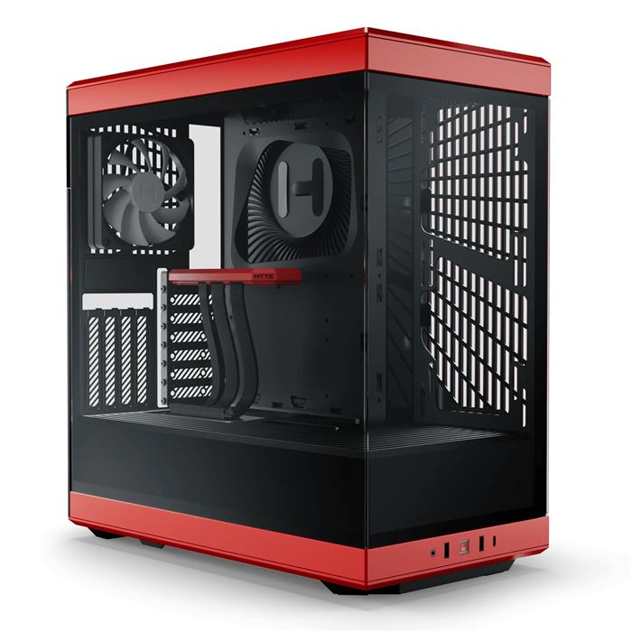 HYTE Y40 Black Cherry Mid-Tower ATX Gaming Case