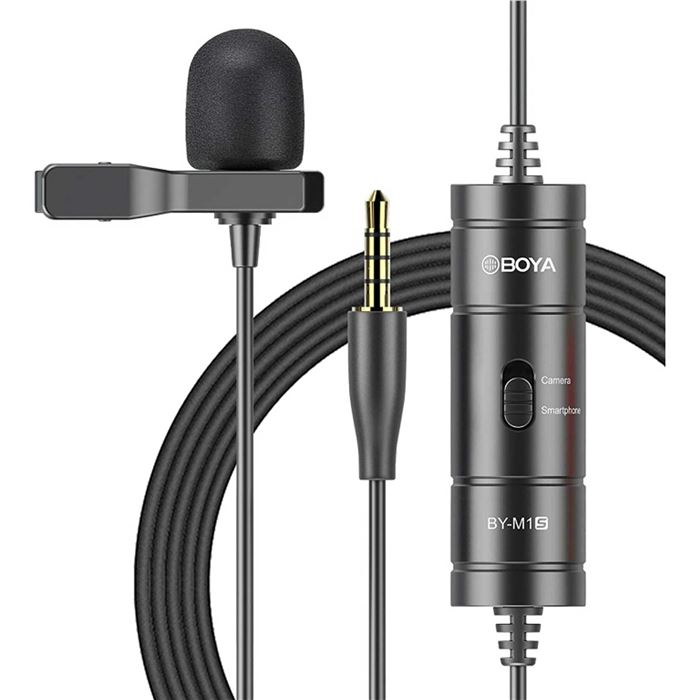 Boya By-m1s Omnidirectional Lavalier Microphone