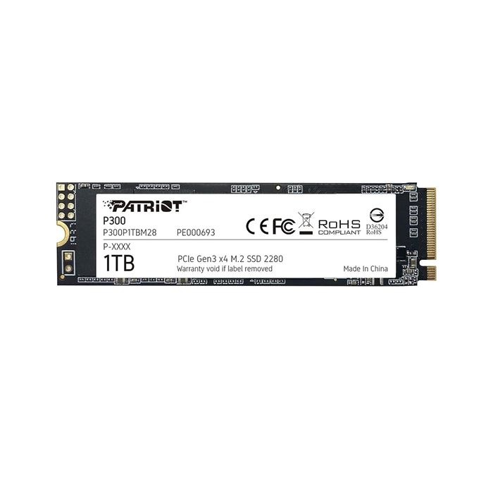 Patriot P300 1TB M.2 PCI Express NVMe 2280 SSD Hard