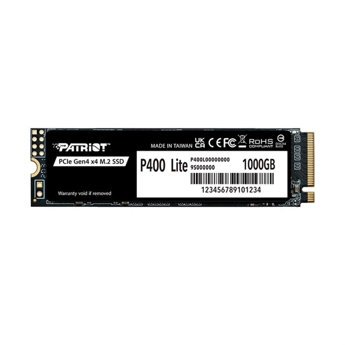 Patriot P400 Lite PCIe Gen4 x4 NVMe 2.0 1TB M.2 SSD