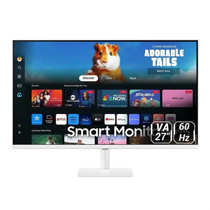 Samsung M5 M50D 27 Inch FHD VA White 4ms 60Hz Monitor