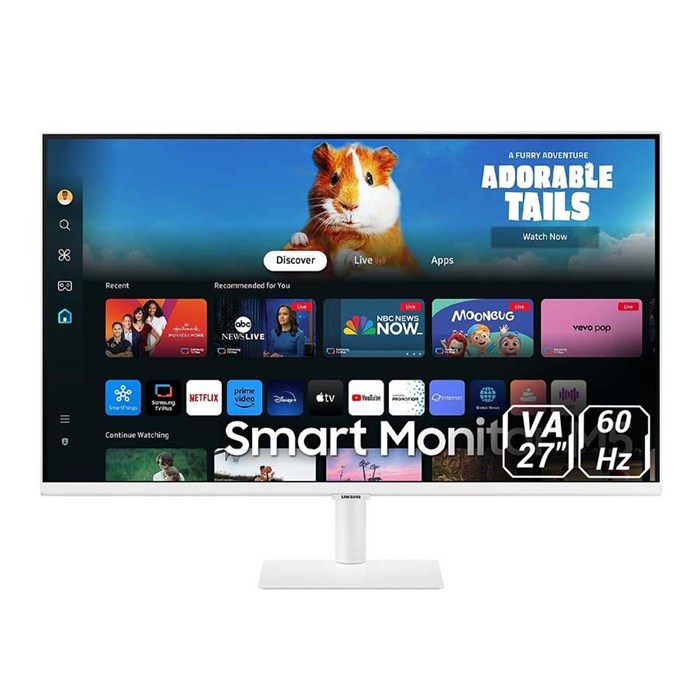 Samsung M5 M50D LS27DM501EW 27 Inch FHD VA White 4ms 60Hz Monitor