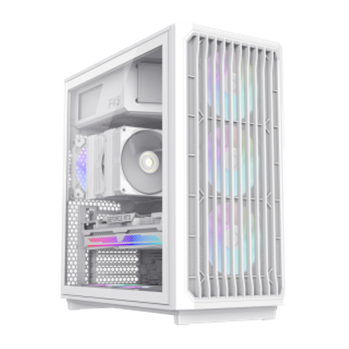 GameMax F45 WHITE Gaming Computer Case