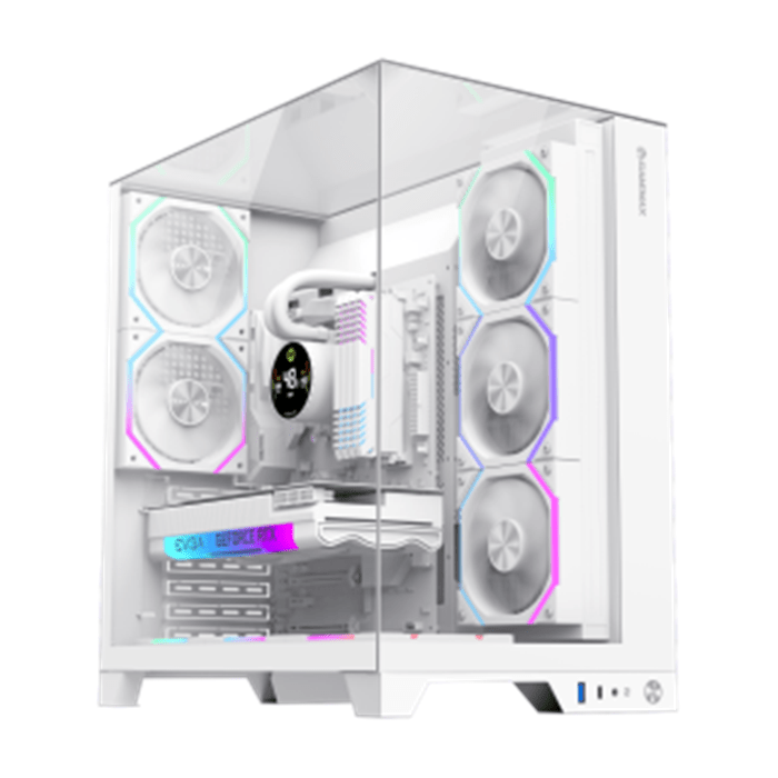 GameMax INFINITY PRO WHITE Gaming Computer Case