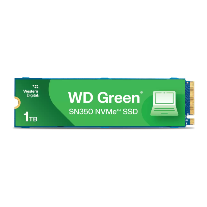 Western Digital Green SN350 NVMe M.2 2280 1TB PCI 3.0 x4 Internal Solid State Drive