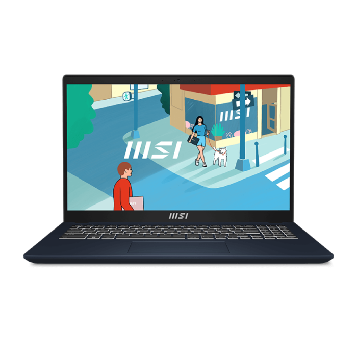 MSI MODERN 15 B13M Core i7 13700H 16GB 512GB SSD Intel Graphic 15.6 Inch FHD IPS-Level Laptop