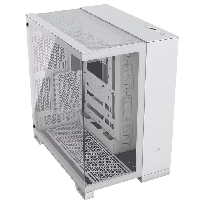 Corsair 6500X Mid-Tower Dual Chamber White PC Case