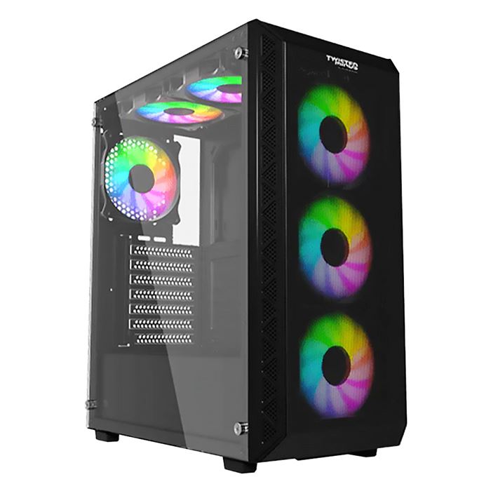 Twisted Minds Apex 03 Black Mid Tower Computer Case