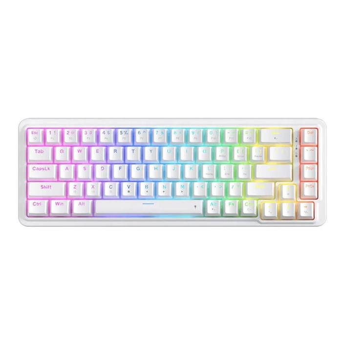Redragon K709 Gasket RGB White Wired Gaming Keyboard