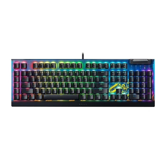 Razer Blackwidow V4 X Yellow Switch Fortnite Edition Mechanical Gaming Keyboard