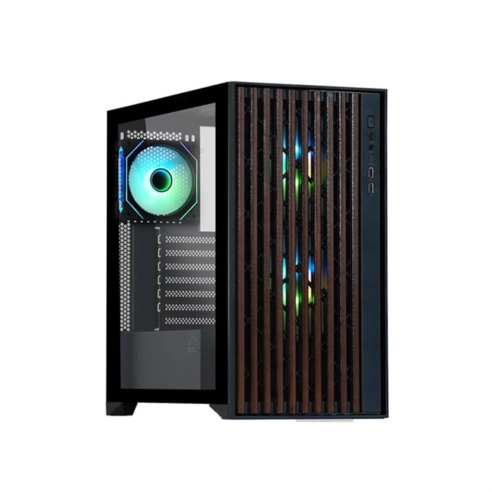 Tsco GC4512 VANIR Black Gaming Computer Case