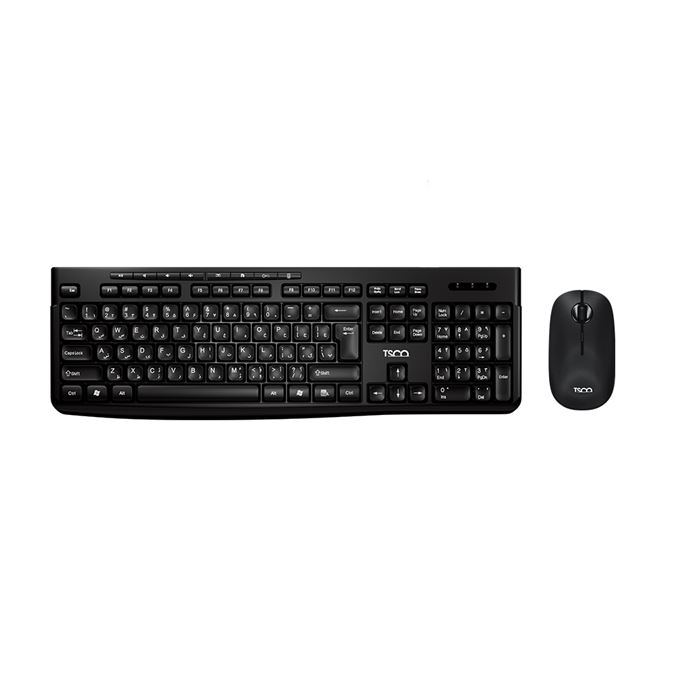 Tsco TKM 7027W Keyboard With Mouse