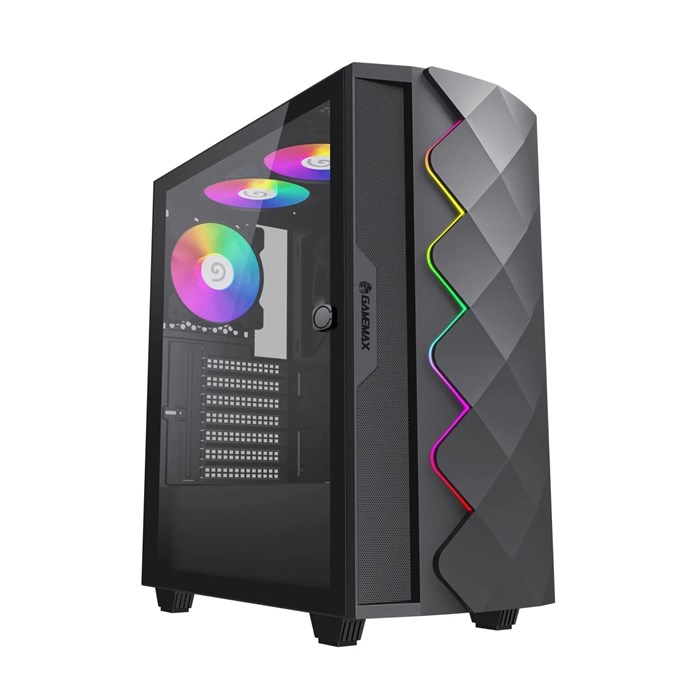 GameMax Diamond CP – Black Mid-Tower Case
