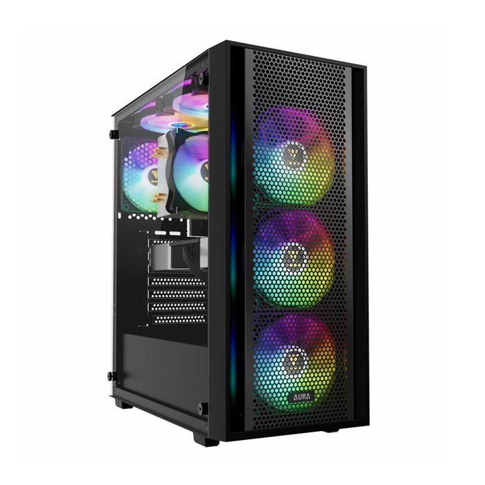 Gamdias AURA GC2 Elite Mesh ARGB Mid-tower Computer CASE